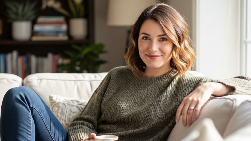 Mulher confiante representando frases de amor próprio curtas
